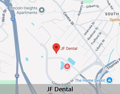 Map image for Denture Relining in Quincy, MA